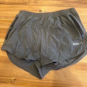 Pudolla Gray Athletic Shorts
